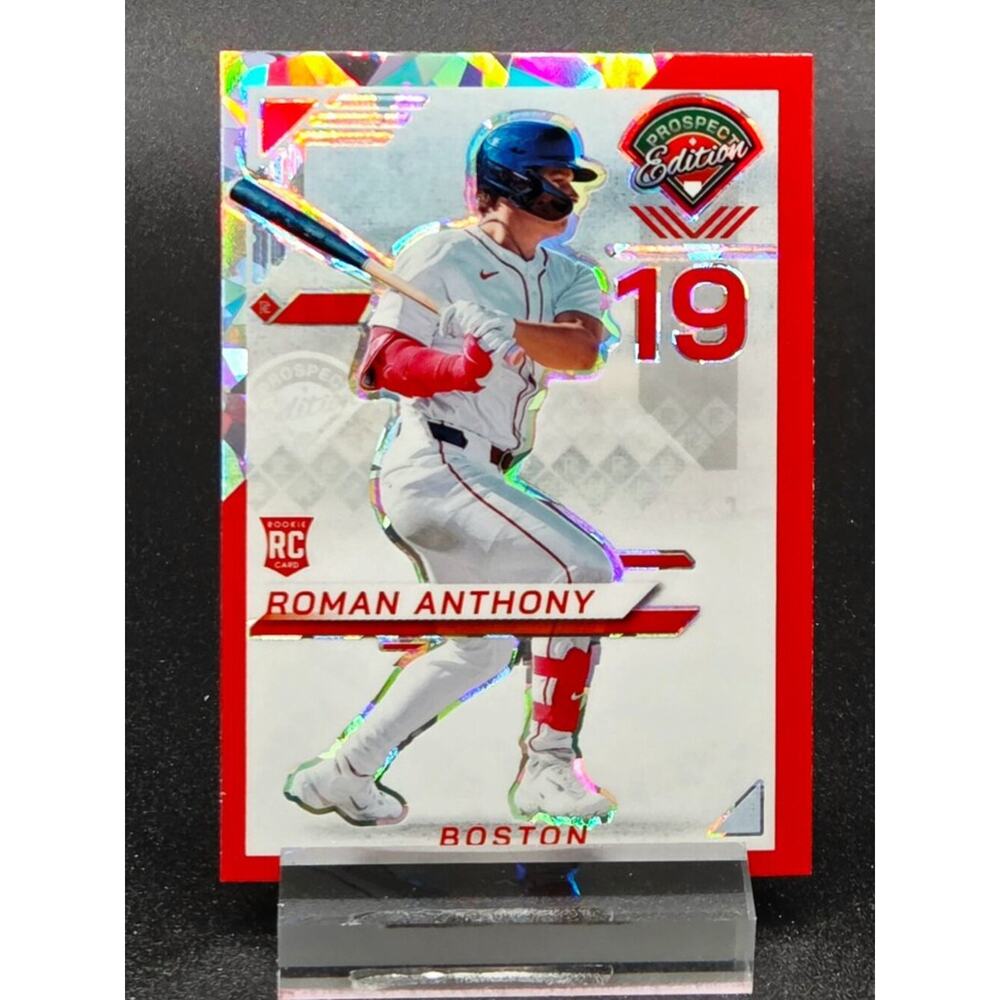 Roman Anthony Red Ice Holo RC Boston Red Sox Top Prospect